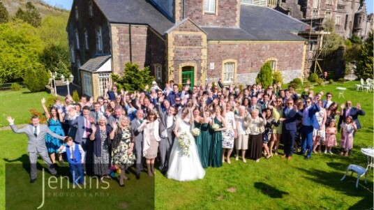 Wedding Venues South Wales Craig y Nos Castle theatre gardens 