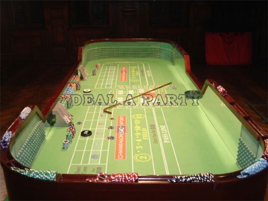 Dial a Party Cardiff Wedding Casino Hire