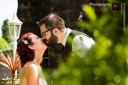 Photography First Wedding Photography Couple at Craig y Nos Castle in South Wales