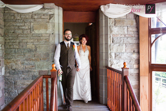 Photography First Wedding Photography Couple at Craig y Nos Castle in South Wales