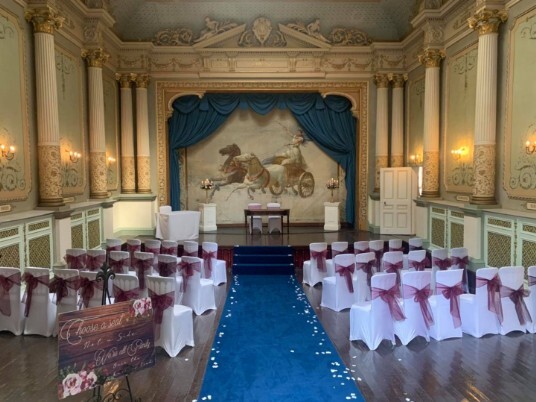 Bristol Wedding Ceremony at Craig y Nos Castle