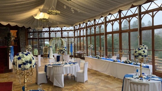 Bristol Wedding Reception room Craig y Nos Castle