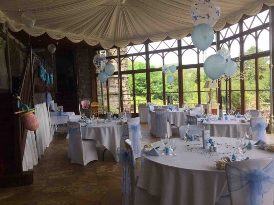 Baby Shower in Craig y Nos Castle's South Wales Wedding Venue