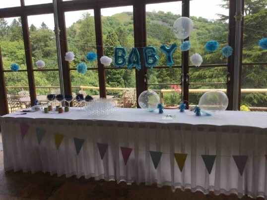 Baby Shower in Craig y Nos Castle's South Wales Wedding Venue