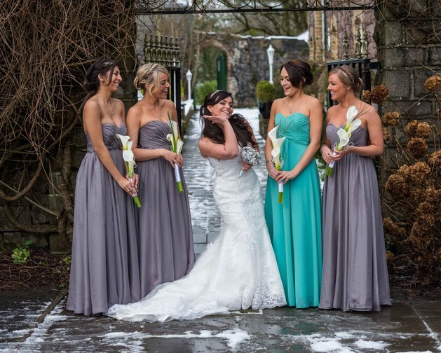 Last Minute and Winter Wedding Winter Wedding Craig y Nos Castle