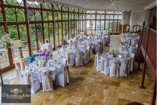 Craig y Nos Castle South Wales Wedding Venue Conservatory