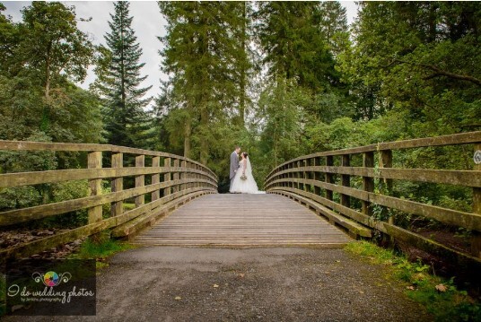 Craig y Nos Castle South Wales Wedding Venue Country Park Bridge