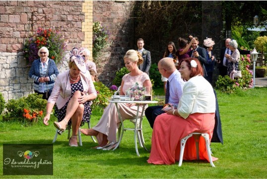 South Wales Wedding Venues theatre gardens Craig y Nos Castle