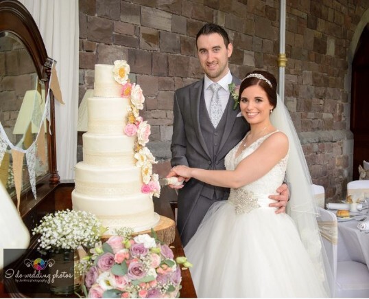 South Wales Castle Wedding Venue Wedding Cake Craig y Nos 