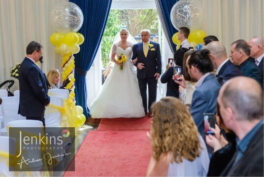 Castle Wedding Venue Wales Ceremony Room Craig y Nos Castle