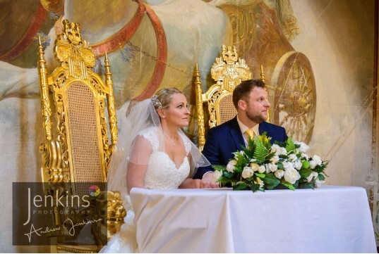 Castle Wedding Venue Wales Ceremony Room Craig y Nos Castle