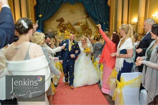 Castle Wedding Venue Wales Ceremony Room Craig y Nos Castle