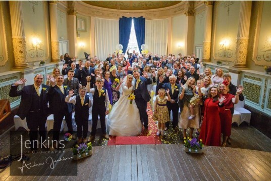 Castle Wedding Venue Wales Ceremony Room Craig y Nos Castle