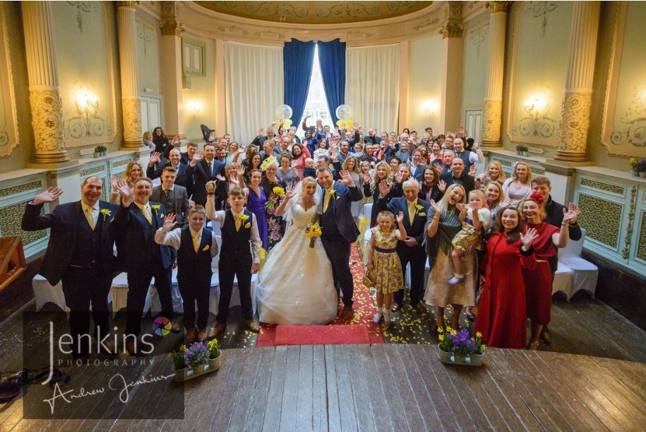 South Wales Wedding Venues Ceremony Room Craig y Nos Castle