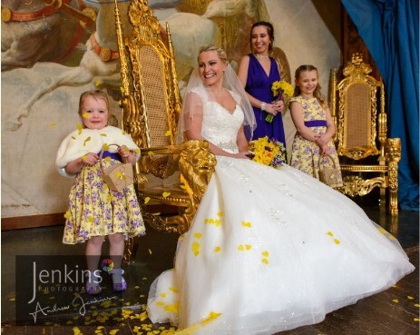 South Wales Wedding Venues Ceremony Room Craig y Nos Castle