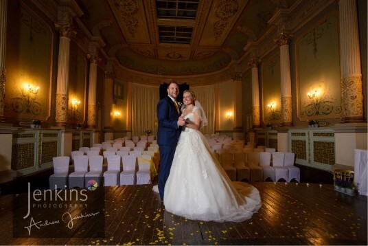 Castle Wedding Venue Wales Ceremony Room Craig y Nos Castle