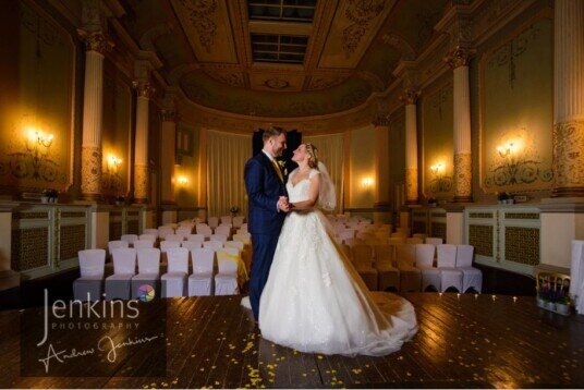 Castle Wedding Venue Wales Ceremony Room Craig y Nos Castle