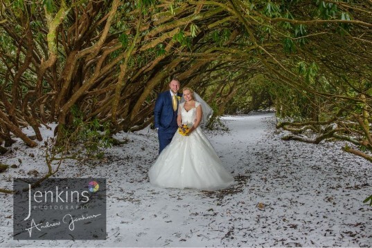 Castle Wedding Venue Wales Craig y Nos County Park