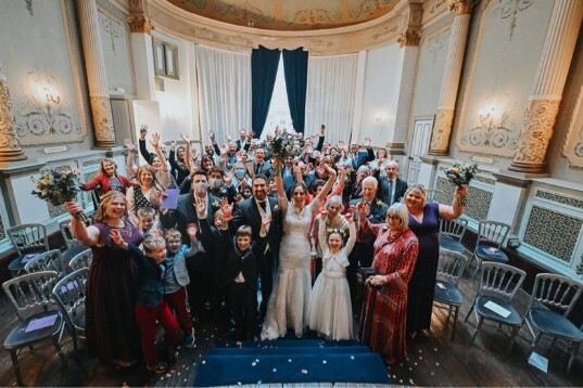 Bristol Wedding Ceremony at Craig y Nos Castle