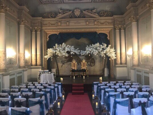 Wedding Ceremony Room South Wales Wedding Venue Craig y Nos Castle