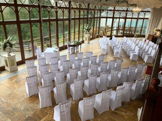 Conservatory Craig y Nos Castle Wedding Ceremony Room