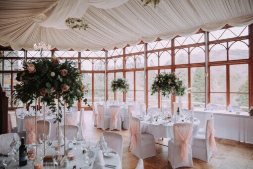 Craig y Nos Castle Conservatory weddings