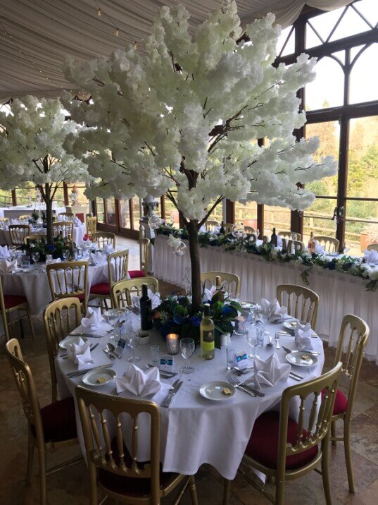 Conservatory Wedding Breakfast South Wales Wedding Venue Craig y Nos Castle