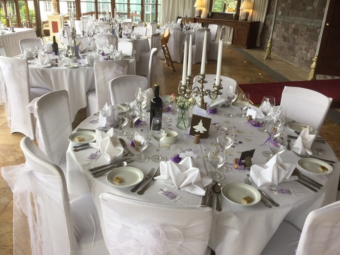 all white tables and chair covers wedding reception craig y nos castle wedding recepton table all in white linen craig y nos castle