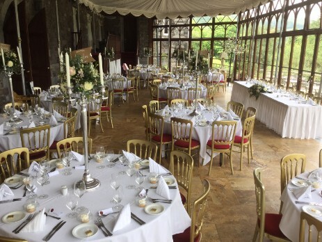 Wedding Venues in Swansea Wales Conservatory at Craig y Nos Castle