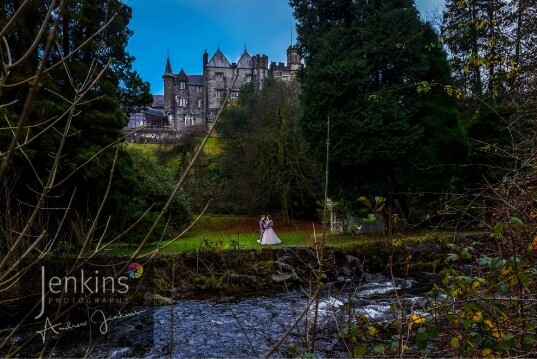 Swansea Wedding Reception Venue Craig y Nos Castle Lower Gardens