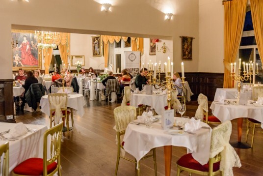 South Wales Wedding Venue Evening Party Room Craig y Nos Castle