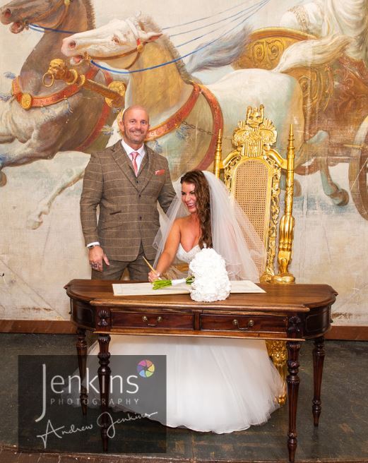 South Wales Wedding Venue Ceremony Room Craig y Nos Castle