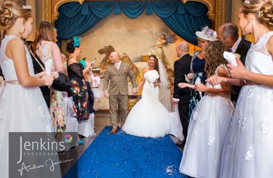 South Wales Wedding Venue Ceremony Room Craig y Nos Castle