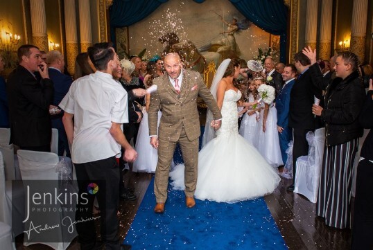 South Wales Wedding Venue Ceremony  Room Craig y Nos Castle