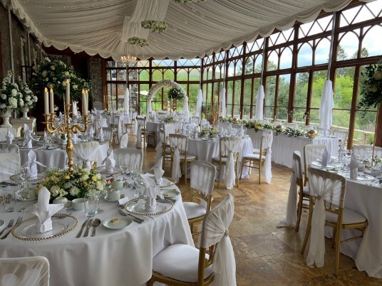 Wedding Venues in Swansea Wales Conservatory at Craig y Nos Castle