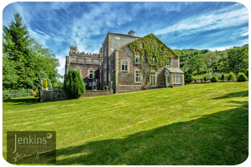 Theatre gardens at Craig y Nos Castle Weddings