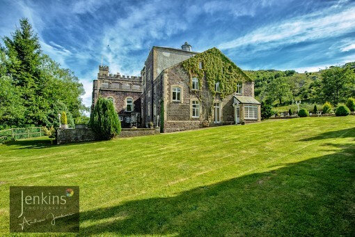 Theatre gardens at Craig y Nos Castle Weddings