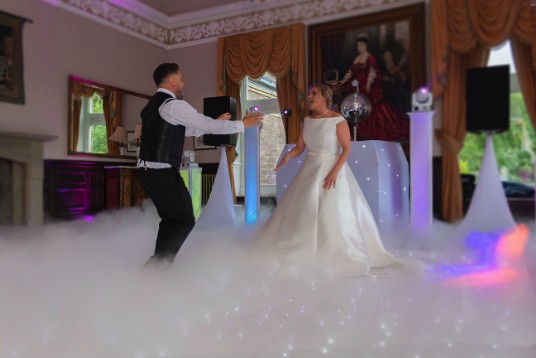 First Dance Craig y Nos Castle wedding venue Cardiff