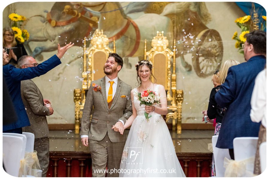 Castle Wedding Venue Wales Ceremony Room Craig y Nos Castle