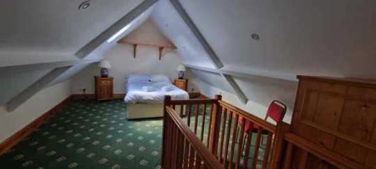 Wedding Venues South Wales - Duplex loft bedroom