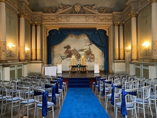 Brecon Weddings Ceremony at Craig y Nos Castle