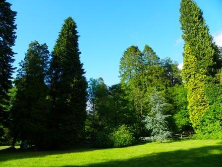 Lower Gardens at Craig y Nos Castle Ceremony Only Weddings Venue South Wales Craig y Nos Castle