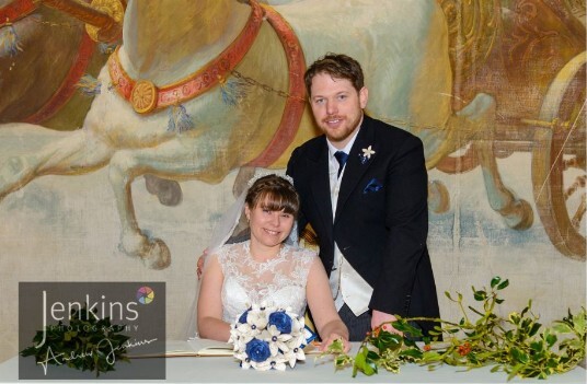 Marriage Venue Wales Craig y Nos Castle Ceremony Room 