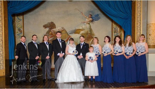 Marriage Venue Wales Craig y Nos Castle Ceremony Room 