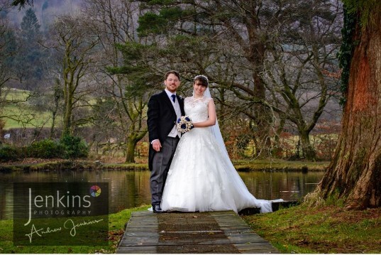 Marriage Venue Wales Craig y Nos Castle Country Park Boating Lake