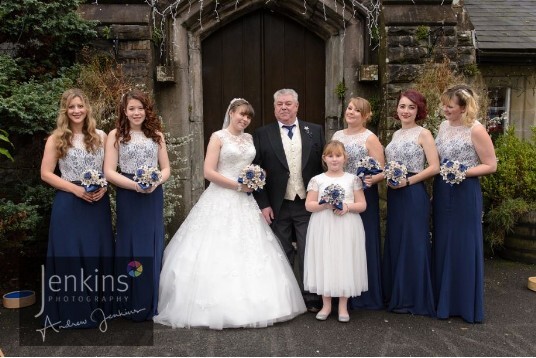 Marriage Venue Wales Craig y Nos Castle Entrance Front Door