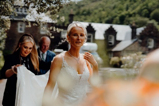 Llantrisant Weddings Castle Courtyard