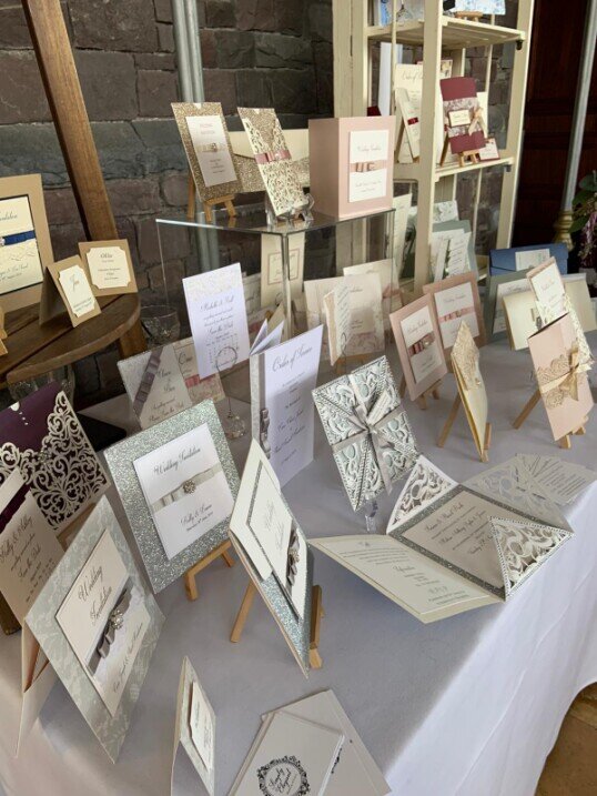 Craig y Nos Castle South Wales Wedding Stationary