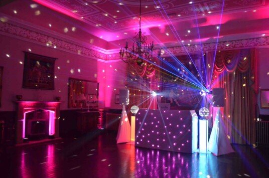 Wedding Venue South Wales Craig y Nos Castle Evening Disco