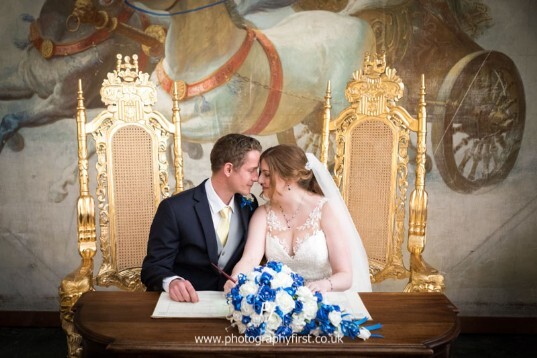 Marriage Venue Wales Craig y Nos Castle Ceremony Room 